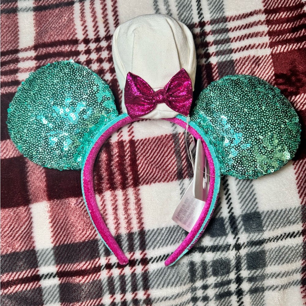 Minnie Mouse Chef Food & Wine Sequin Ears Headband